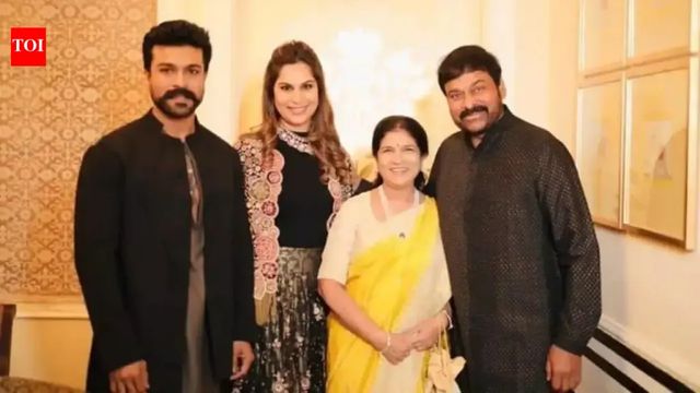 Ram Charan and Upasana welcome twins, Chiranjeevi shares joyful update with fans