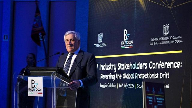 Tajani al G7, commercio strumento di dialogo globale