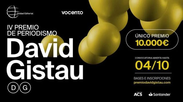 El Premio de Periodismo David Gistau recibe cerca de 200 candidatura en su quinta edición