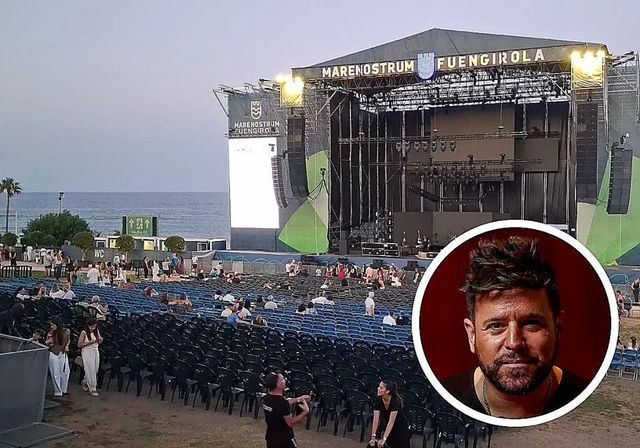 Pablo López cancela su concierto en Marenostrum veinte minutos antes de que comience