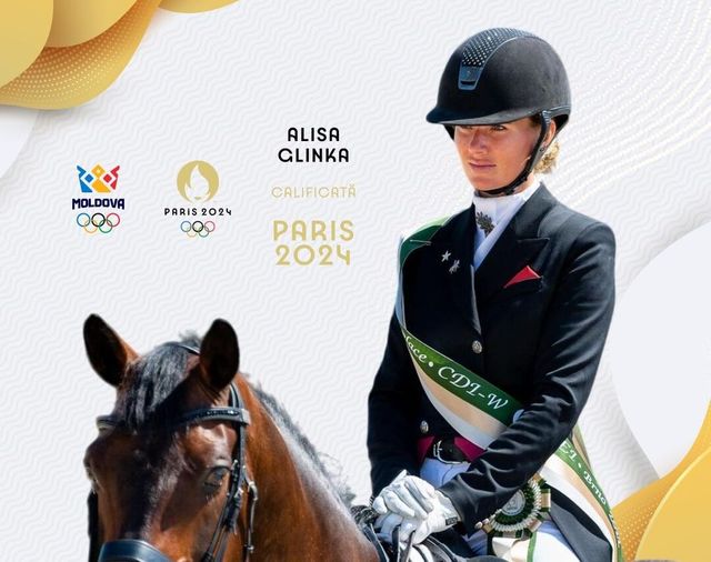 Alisa Glinka s-a calificat la Jocurile Olimpice de la Paris 2024 la proba de echitație