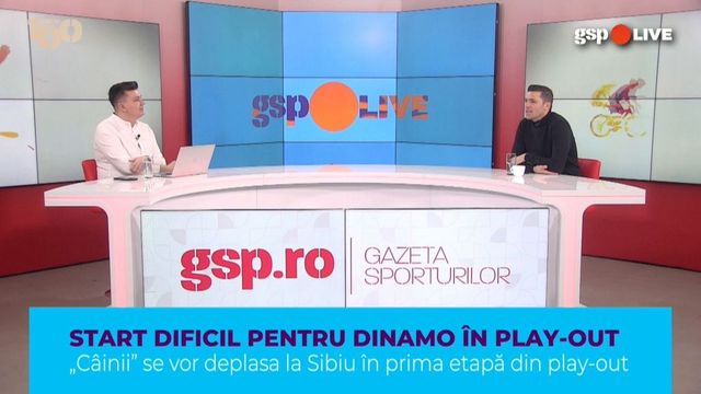 Costin Curelea, selecționerul României U20, este prezent în studioul GSP Live