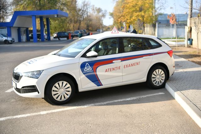 Schimbări de rute la proba practică a examenului auto