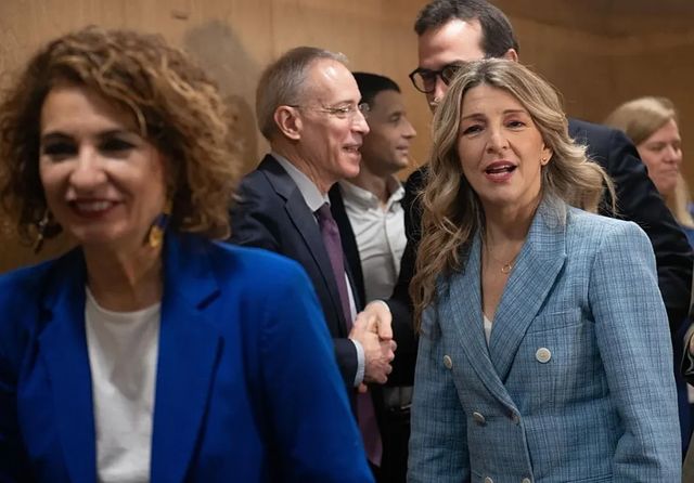 Díaz acentúa el refuerzo del perfil de Sumar en el Gobierno al calor de la crisis por Irán