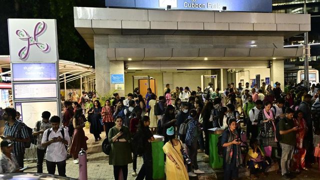 Technical fault disrupts Bengaluru Metro Purple Line services, causes crowding at stations