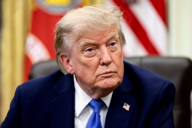 Trump says US controls Strait of Hormuz, claims entire waterway swept for mines