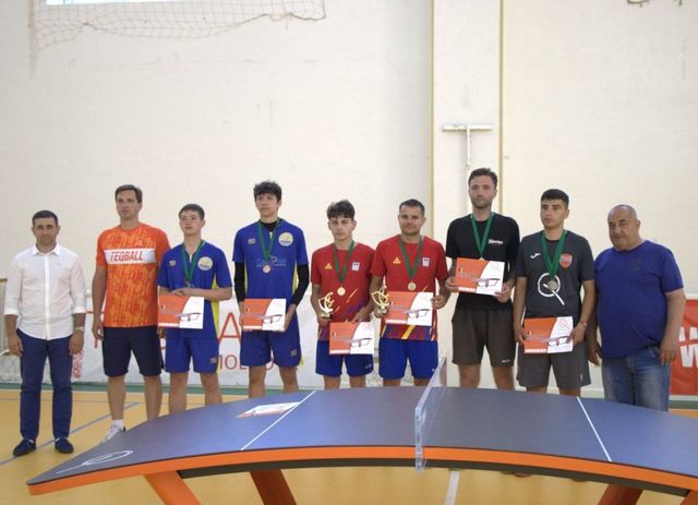 În premieră, Republica Moldova va fi reprezentată de patru sportivi campioni naționali de teqball