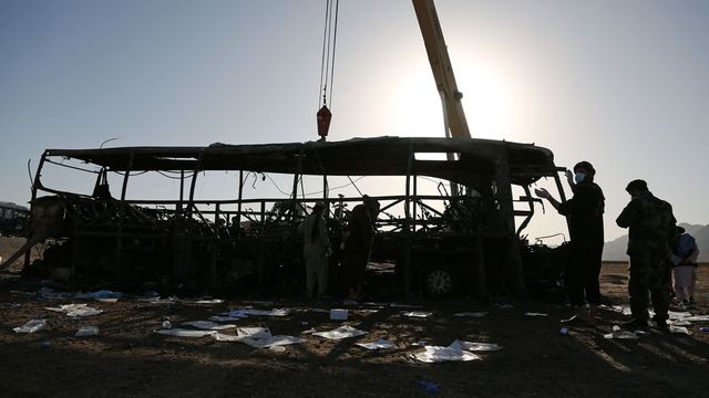 Bus carrying Afghans expelled from Iran crashes, 79 killed