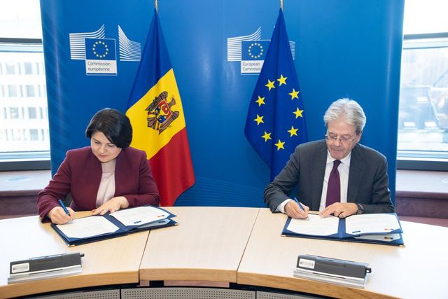 Moldova a semnat trei acorduri cu UE privind cooperarea în domeniul vamal, fiscal și sănătate