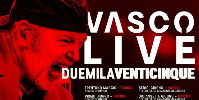 Vasco Rossi, le 12 nuove date per i concerti del 2025