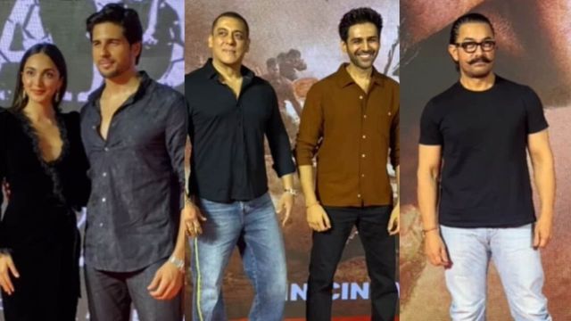 Shah Rukh Khan, Kiara Advani-Sidharth Malhotra, Kriti Sanon, Salman Khan to Kartik Aaryan: Who wore what to Gadar 2 bash