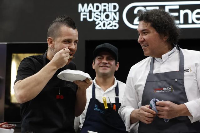 La magia líquida de Dabiz Muñoz vuelve a seducir en Madrid Fusión