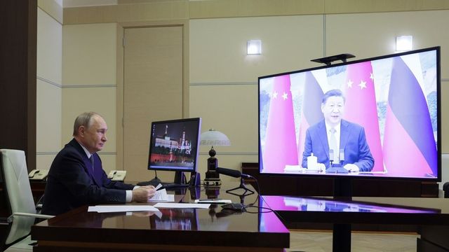 Xi, Putin Hold Video Call, Vow To Strengthen Ties Between Nations