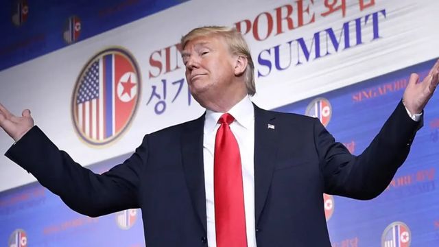 Trump acusa a 'The New York Times' de mentir sobre él durante décadas y anuncia una demanda de 15.000 millones de dólares