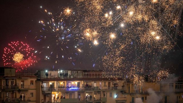 Capodanno a Napoli e provincia 2025, il bilancio è di 36 feriti per i botti