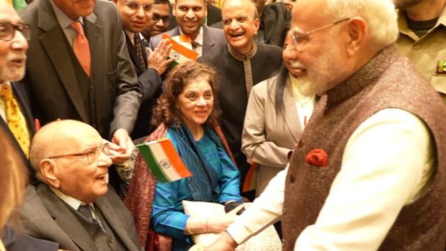 PM Modi keeps promise made on X, meets man's 101-year-old father in Kuwait