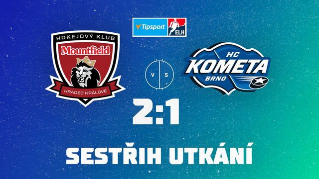 ONLINE: Videomomenty z utkání Kometa Brno - Plzeň