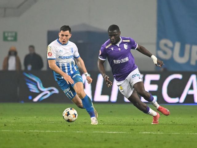 Universitatea Craiova urcă pe primul loc în Superliga de fotbal