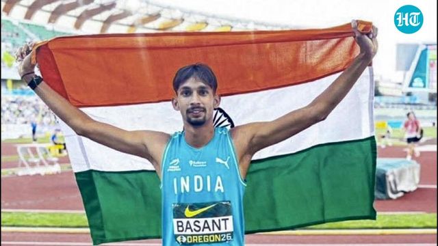 Basant, Shahnavaz win jump medals at U20 Worlds