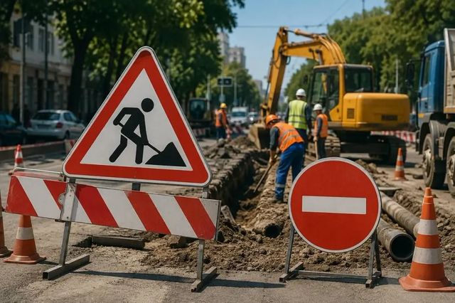 Traficul rutier, suspendat parțial pe mai multe străzi din Chișinău