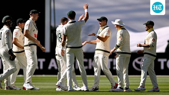20 wickets tumble on Boxing Day as England's Ashes horror continues