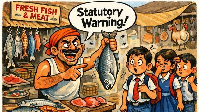 Cigarette-like health warning on fish, chicken next?