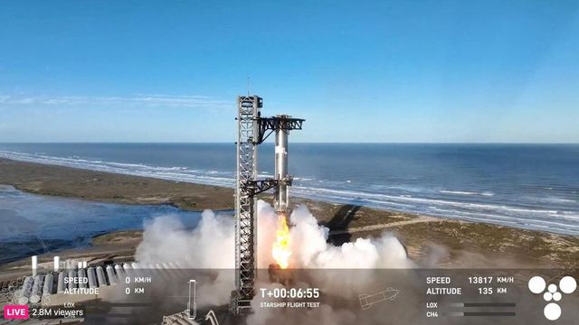 SpaceX, persa dopo il decollo la navicella Starship di Elon Musk