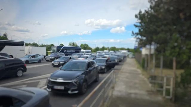 Atenție, călători. Punctul de trecere Leușeni, aglomerat pe sensul de ieșire din Republica Moldova