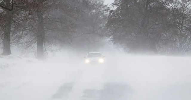 Három vármegyére is narancs riasztást adtak ki hófúvás miatt