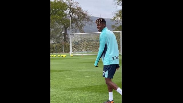 Nico Williams vuelve a entrenar con el Athletic