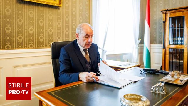 Ungaria: Președintele a promulgat legea privind încetarea propriului mandat