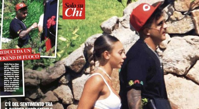 Geolier e Chiara Frattesi insieme in Sardegna, le prime foto