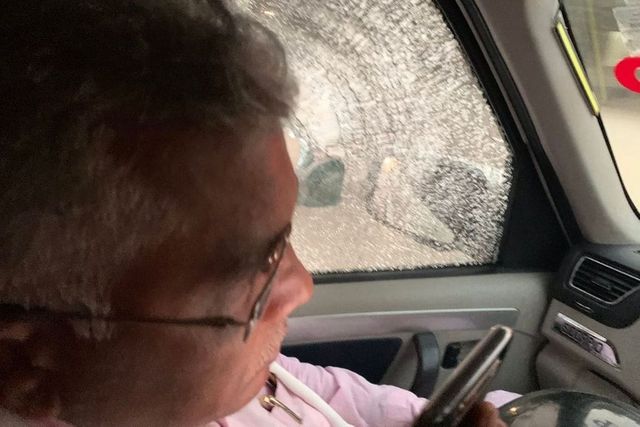 Dilip Ghosh’s convoy allegedly attacked in Cooch Behar