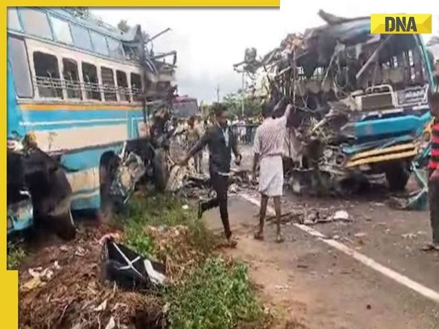 Six Killed, Over Two Dozen Injured As Two Buses Collide In Tamil Nadu