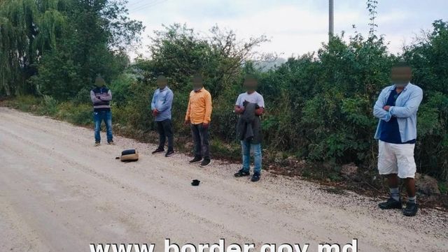 Cinci cetateni din Bangladesh, prinsi incercand sa iasa ilegal din Moldova