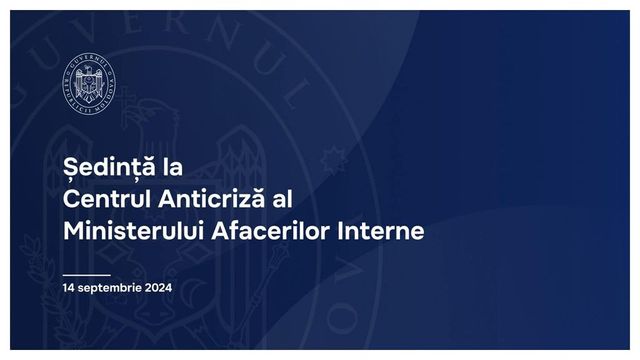 Celula de criză rămîne activă 72 de ore, toate serviciile sînt mobilizate