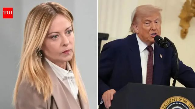 Trump Doubles Down on Meloni Claim, Says ‘She Asked Over And Over For A Photo’