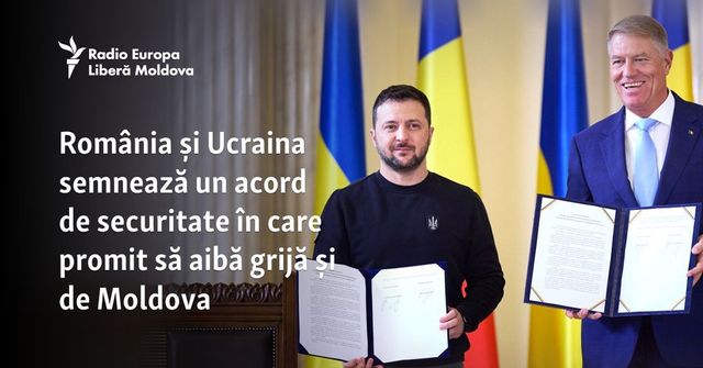 Președintele României a semnat acordul bilateral de securitate cu Ucraina