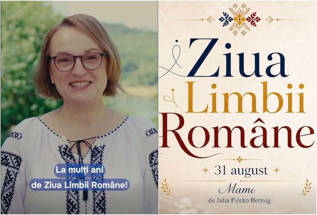 Ambasadoarea UE, Iwona Piórko, recită în limba română o poezie scrisă de fiica sa