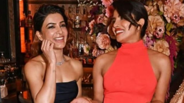 Priyanka Chopra, Samantha Prabhu Have Picture Perfect Moments At Citadel Honey Bunny Screening