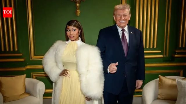 Watch: Trump’s TikTok moment with his 'number one fan' Nicki Minaj