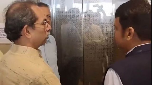 Uddhav Thackeray’s ‘secret’ lift meeting with Fadnavis triggers speculations in Maharashtra