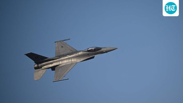 US F-16 fighter jet crashes in California desert, pilot safe