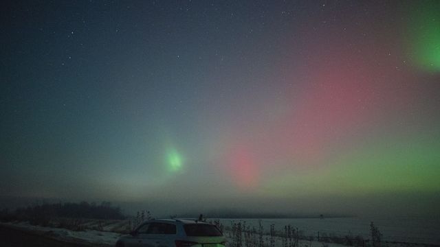 Fotókon a Magyarországot beragyogó sarki fény