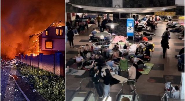 Kiev, 'edificio residenziale colpito, si scava sotto le macerie'