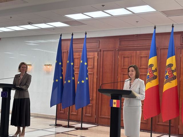 Maia Sandu îl primește la Chișinău pe președintele Ciprului, în prima vizită bilaterală a unui șef de stat cipriot în Republica Moldova