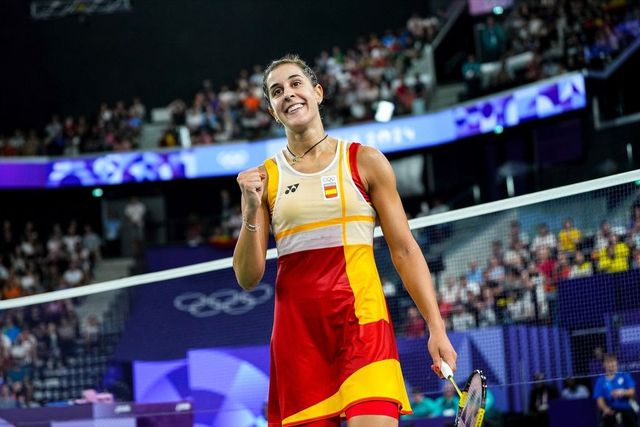 Carolina Marín, rozando la medalla en París ya en semifinales de bádminton