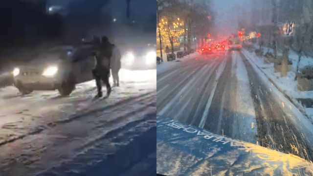 Se circulă cu dificultate și în Chișinău: Mai multe troleibuze…