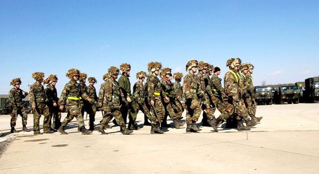Sparatoria in corso in una base militare in Georgia