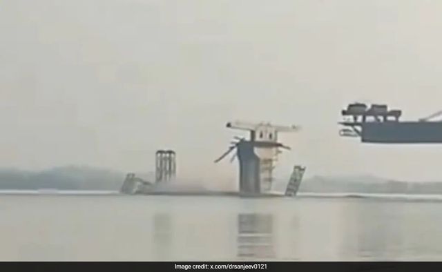 Under Construction For 9 Years, Bihar Bridge Collapses For 3rd Time